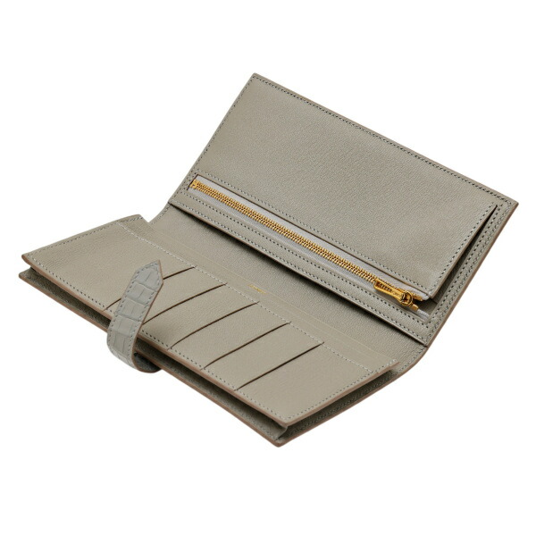 楽天市場】エルメス HERMES ベアンスフレ アリゲーターマット グレー