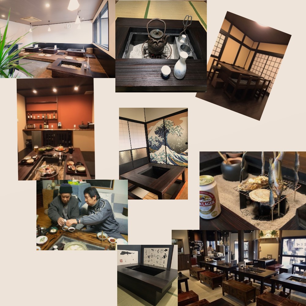 楽天市場】【灰 五徳セット】ちび囲炉裏 3点セット 800X600X280mm 蓋付