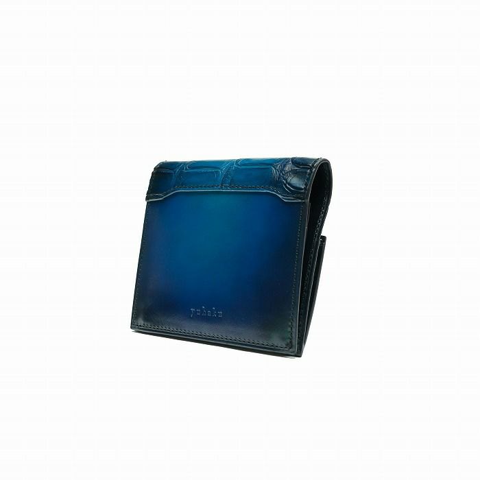 楽天市場】【公式】yuhaku ユハク 二つ折り財布 薄型 クロコダイル 本