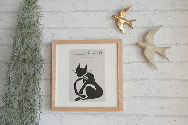 楽天市場】『幅27.5cm アートフレーム アンリ・マティス Black Cat