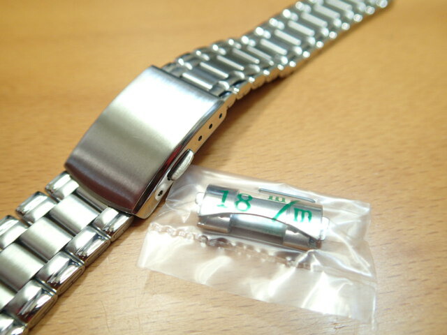 楽天市場】18mm時計バンド(腕時計)ベルト18ミリ ステンレススチール