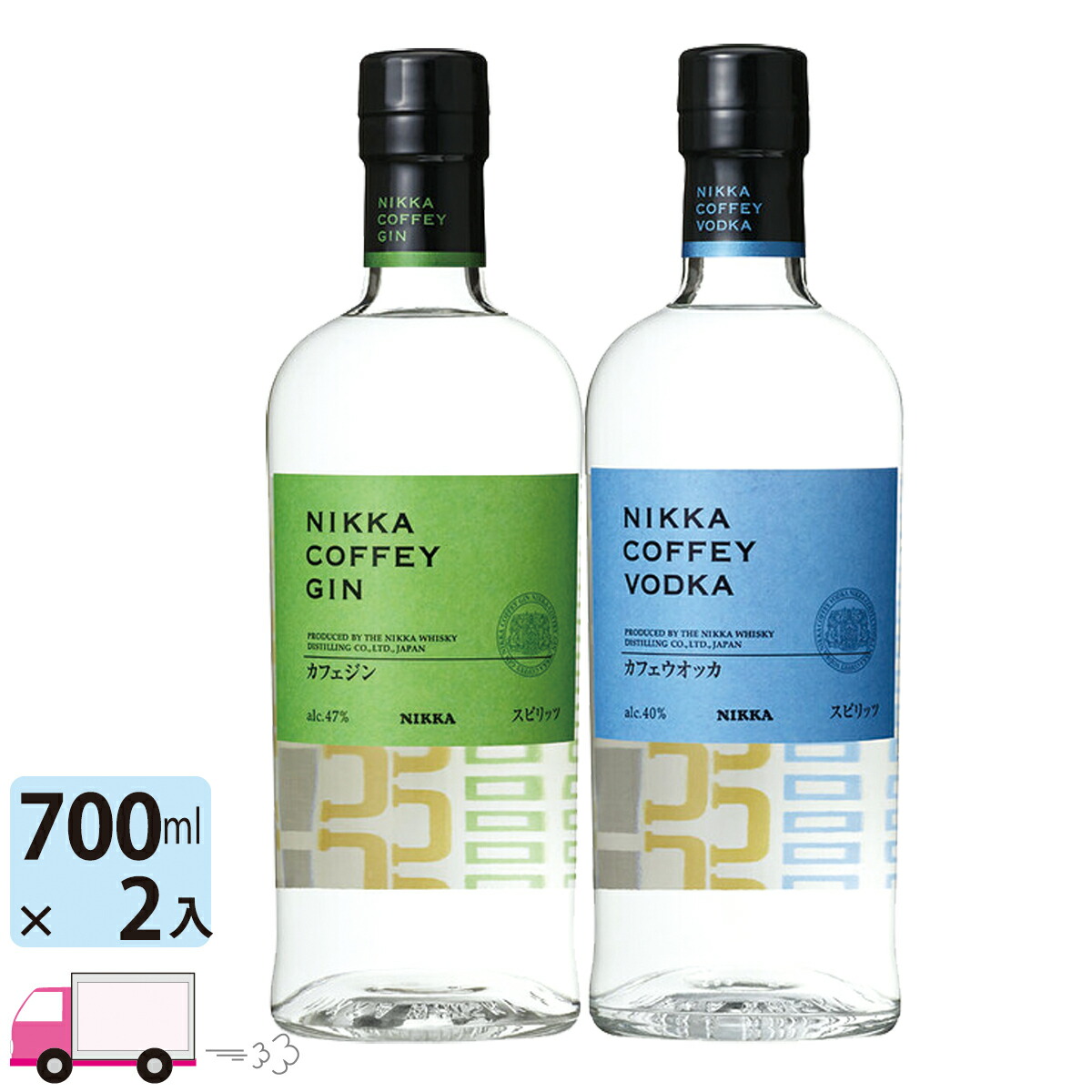 楽天市場】【送料無料※一部地域除く】 ニッカ カフェジン 47% 700ml 1
