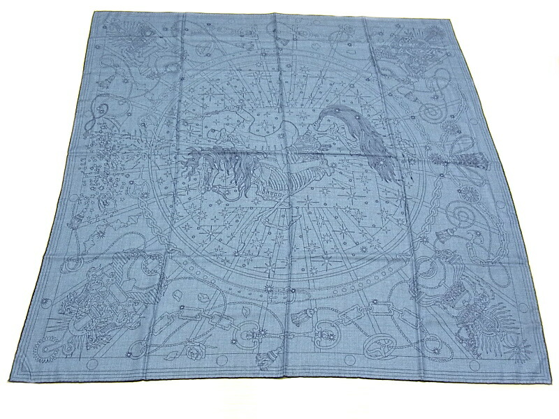 楽天市場】エルメス HERMES ストール カレ140C'est La Fete