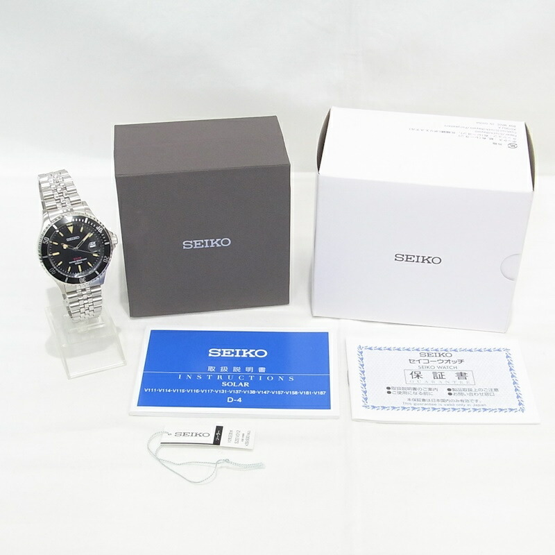 楽天市場】セイコー 流通限定モデル ソーラー SZEV012 SEIKO V157-HAD0