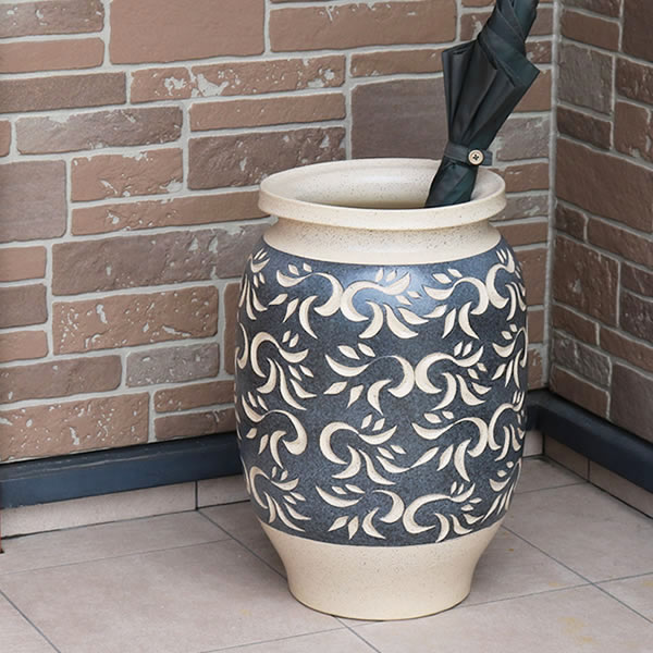 楽天市場】【38時間限定20%OFFクーポン配布中】傘立て 陶器傘立て