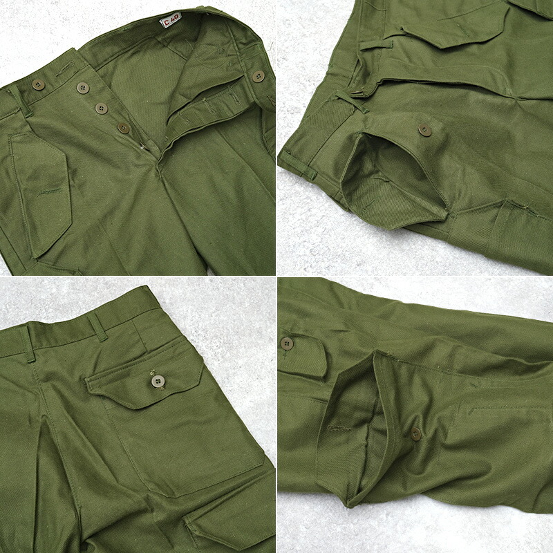 楽天市場】スウェーデン軍 M59 ワークカーゴパンツ グリーン コットン