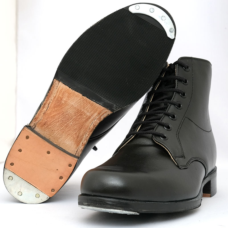 楽天市場】チェコ軍 レザー アンクルブーツ 裏ボア ブラック デッド