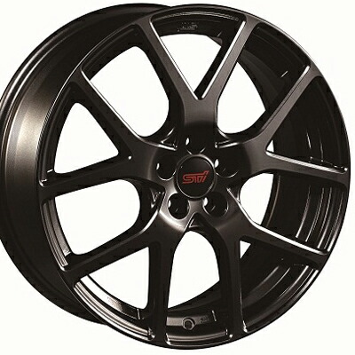 楽天市場】ホイール： スバル純正 STI ホイールサイズ： 7.5J-18