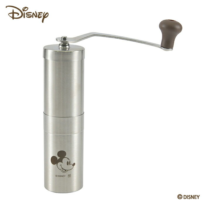 楽天市場】ディズニー コーヒーミル ミッキー シルバー : ヤクセル