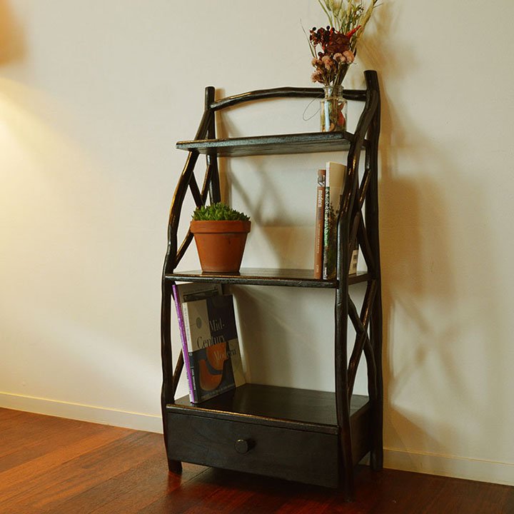 楽天市場】☆レビューで特典☆アジアン家具 木製 バリ ♪ARブック