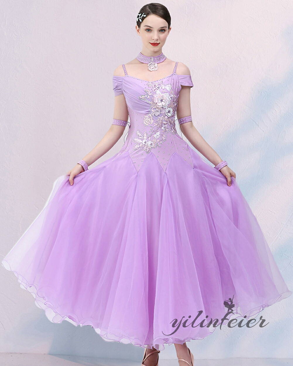 楽天市場】社交ダンス衣装 ドレス ダンスドレス レディース オーダー