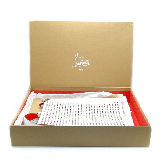 楽天市場】クリスチャンルブタン スカイポーチ スパイクスタッズ 2way