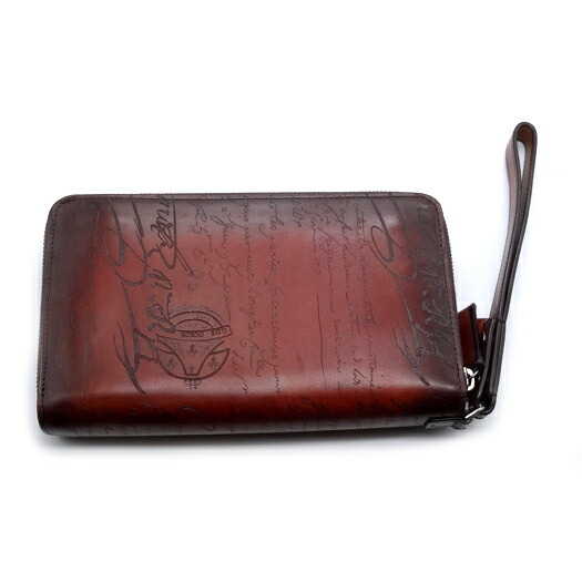 楽天市場】ベルルッティ タリ スクリットレザー ロング ジップ