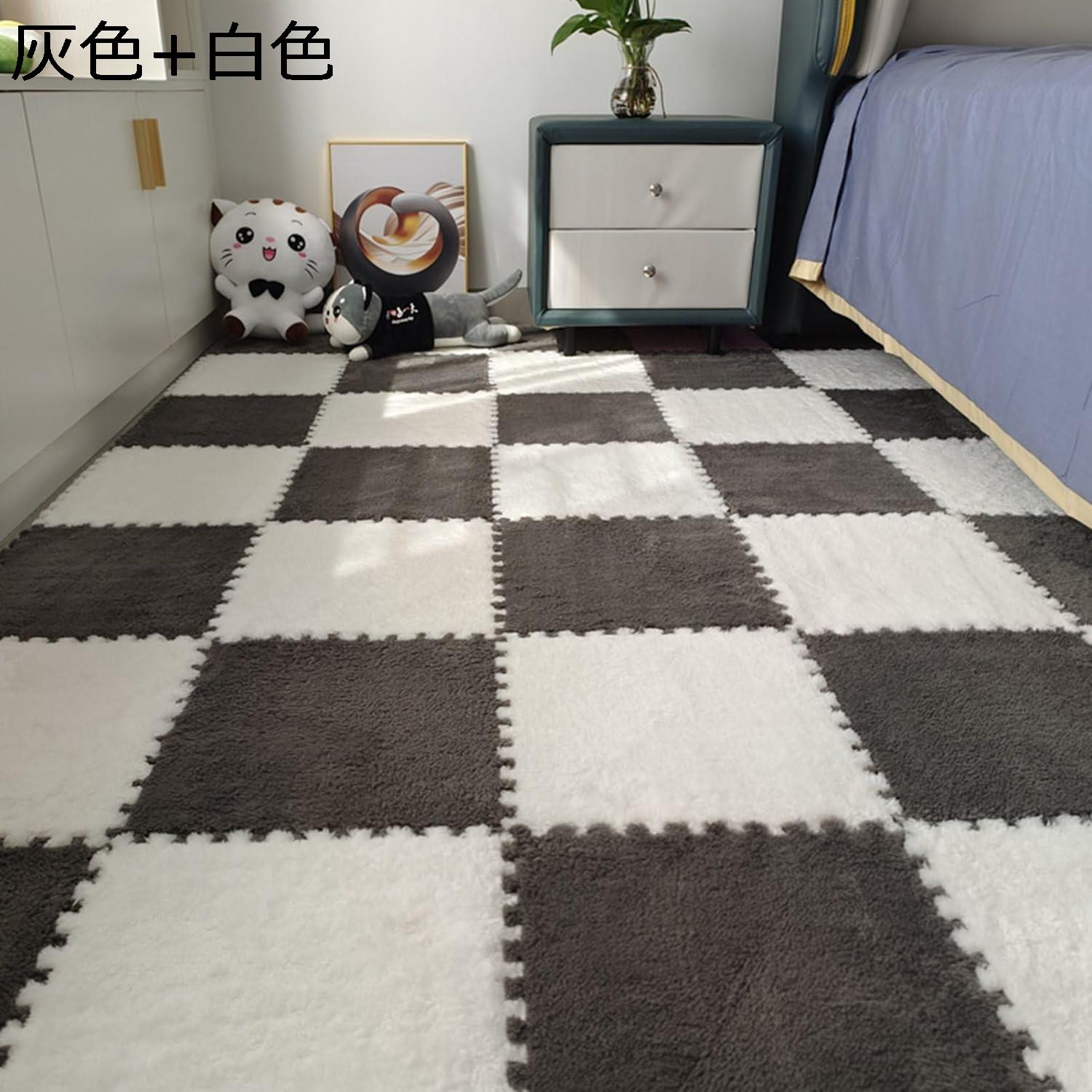 楽天市場】【20%OFFクーポン〜】起毛ジョイントマット タイル