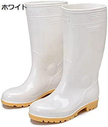 楽天市場】【20%OFFクーポン〜】レインブーツ メンズ 長靴 黒 白 完全