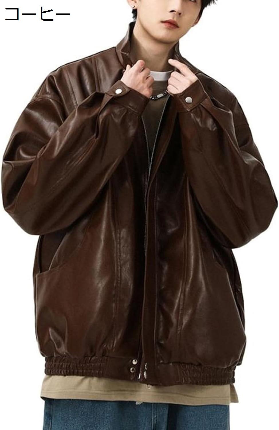 楽天市場】【20%OFFクーポン〜】革ジャン ライダース メンズ レザー