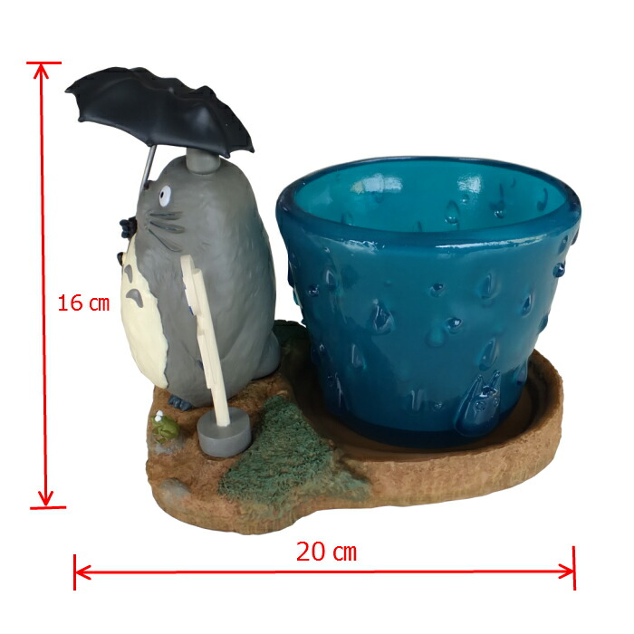 楽天市場】☆ジブリプランターカバー□となりのトトロ□〜雨の日のお