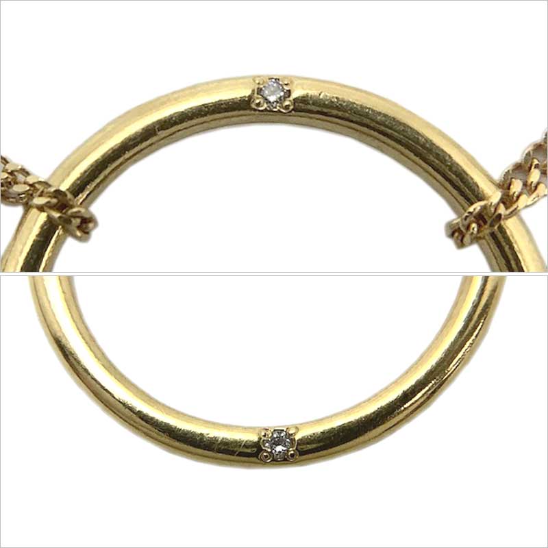 楽天市場】AHKAH アーカー プレシュー コードブレスレット K18YG 750