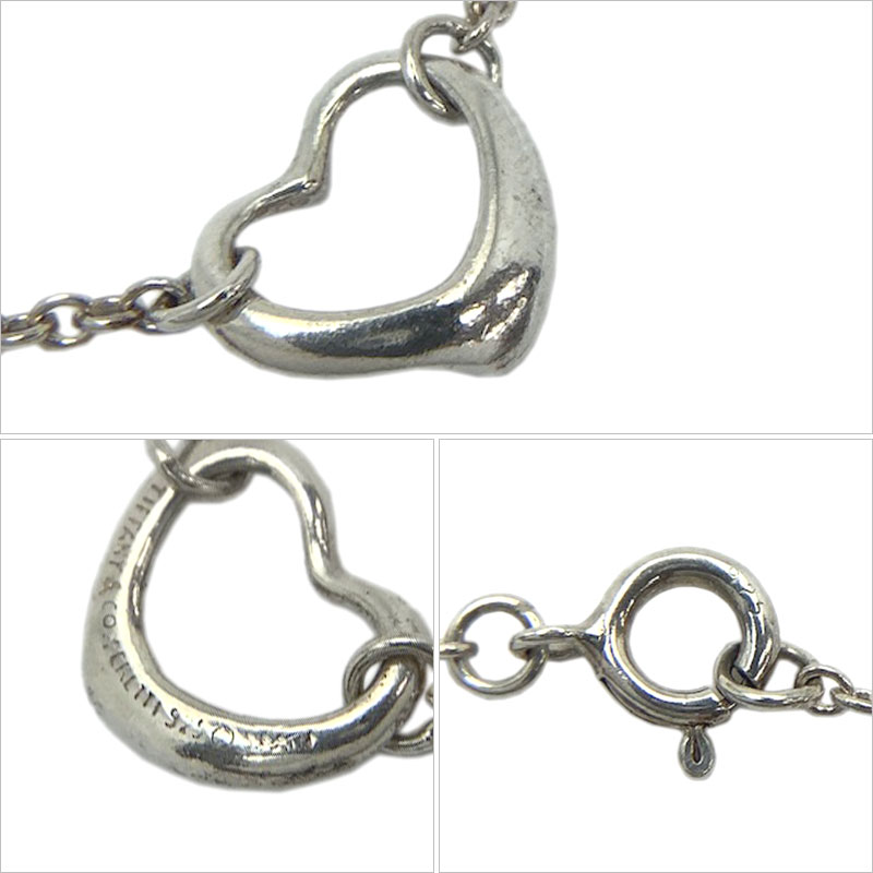 楽天市場】Tiffany&Co. ティファニー オープンハート ブレスレット