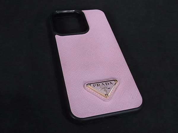 楽天市場】□美品□ PRADA プラダ サフィアーノレザー iPhone13 Pro