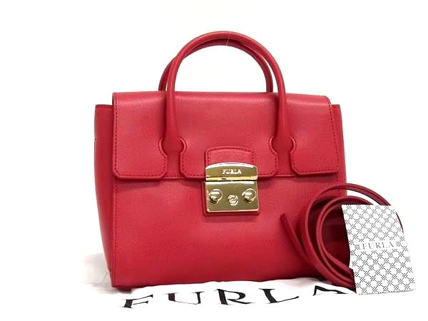 楽天市場】□新品□未使用□ FURLA フルラ レザー メトロポリス 2WAY
