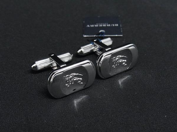 楽天市場】□新品同様□ BURBERRY バーバリー カフス カフリンクス