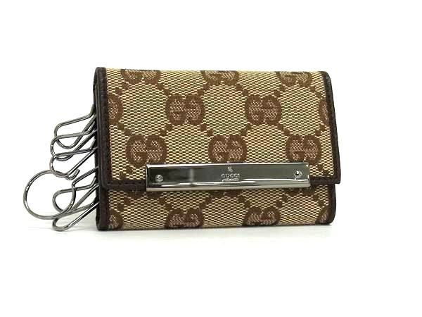 楽天市場】グッチ ggキャンバス キーケースの通販
