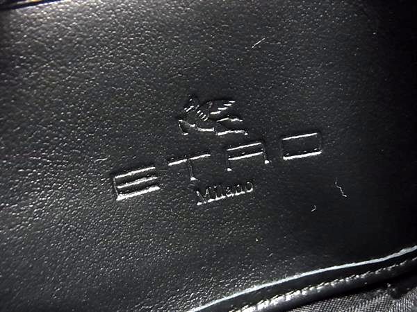 楽天市場】□新品同様□ ETRO エトロ マルゴット レザー ペイズリー柄