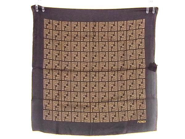 楽天市場】□新品同様□ FENDI フェンディ ズッカ柄 シルク100