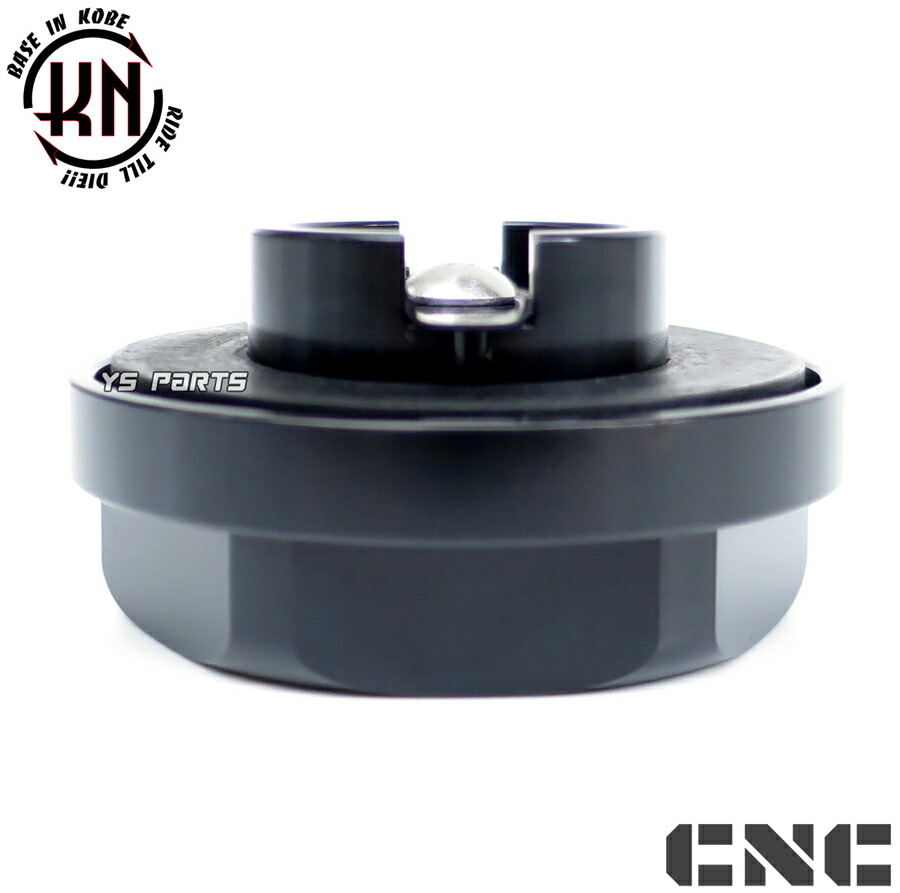 楽天市場】[CNC]KNアルミガソリンキャップ黒スマートディオZ4[AF56