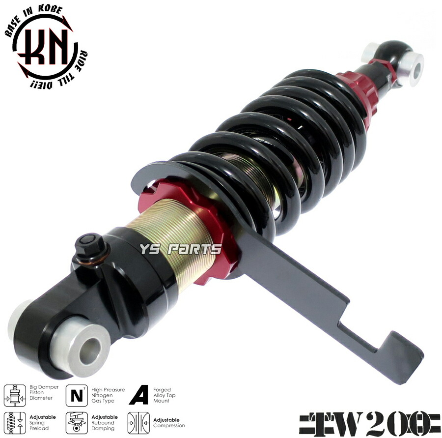 楽天市場】【送料無料】[減衰圧22段/無段階プリロード]リアショック