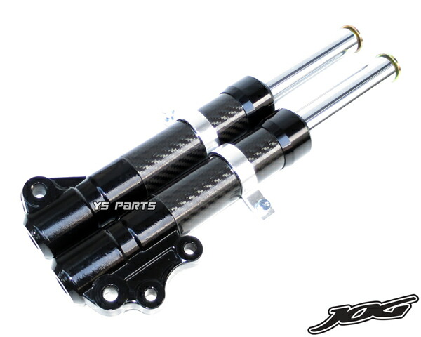 楽天市場】【送料無料】【高品質】フロントフォーク黒/カーボン