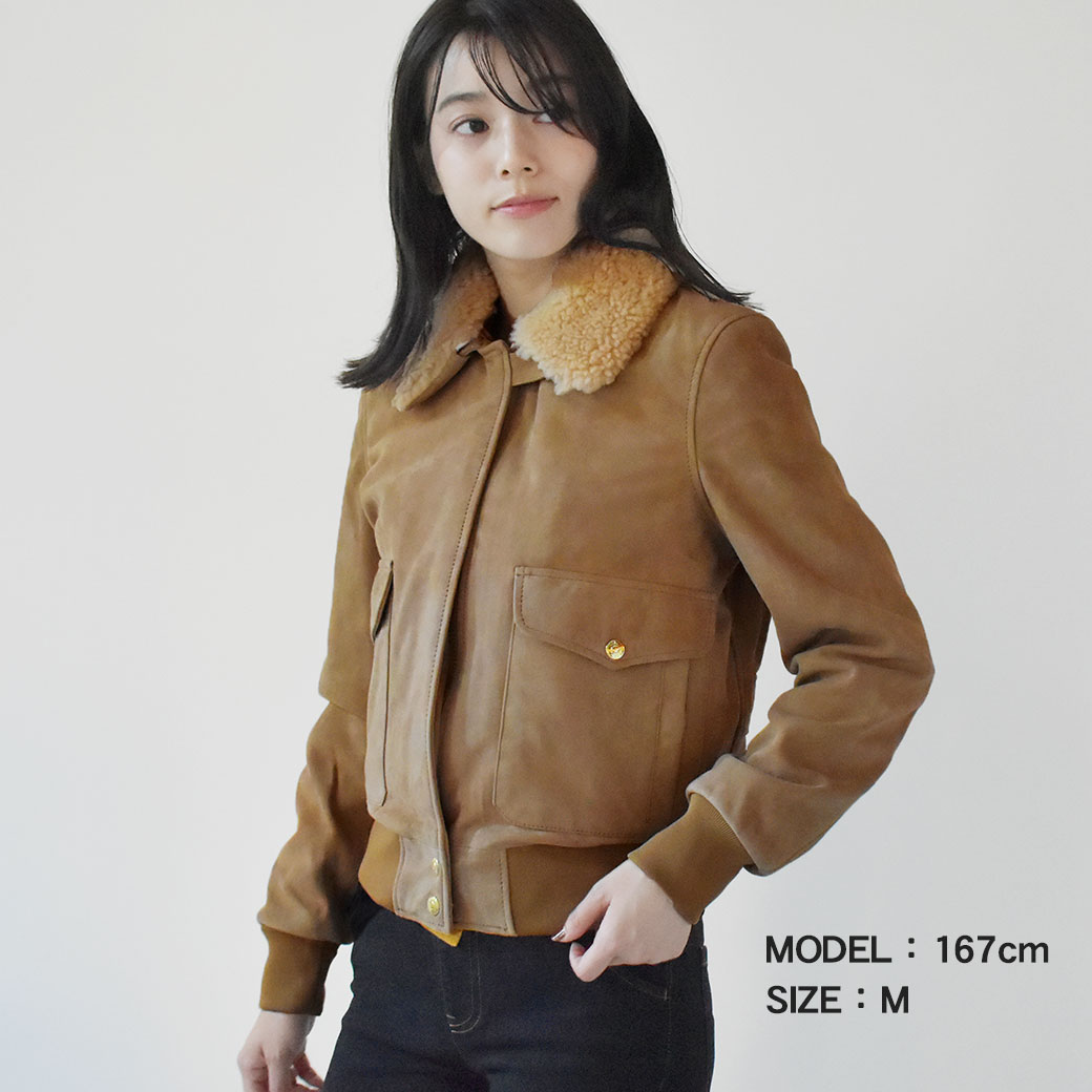 楽天市場】ショット ジャケット SCHOTT A-2 ゴート スウェード