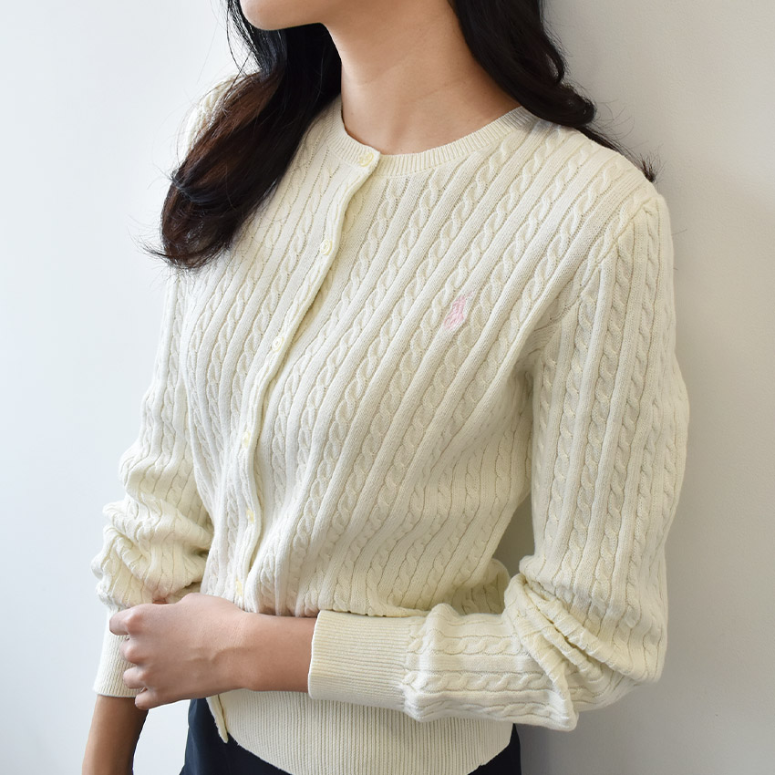 楽天市場】ポロ ラルフローレン ニットカーディガン レディース ミニ