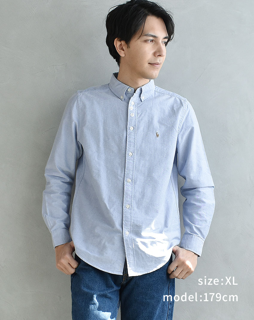 楽天市場】ラルフローレン シャツ ワンポイント オックスフォード