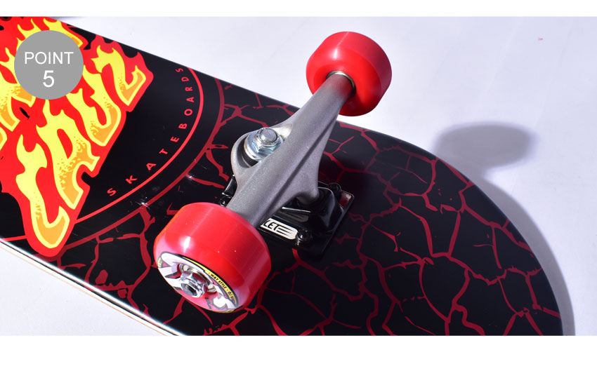 楽天市場】サンタクルーズ スケートボード SANTA CRUZ COMPLETE FLAME