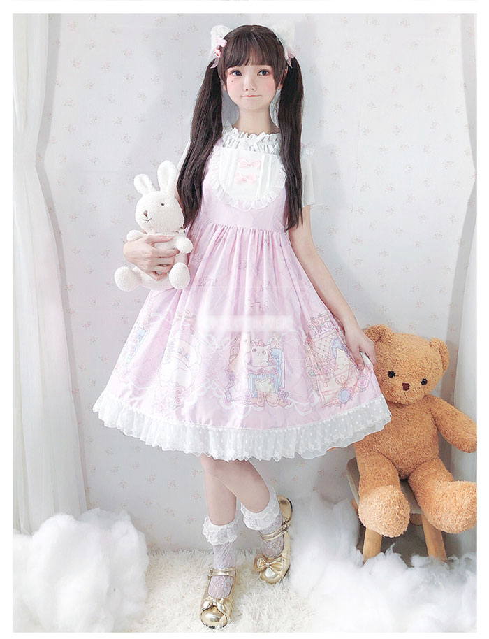 楽天市場】ゴスロリ ロリータ ワンピース キャミ Aライン 可愛い