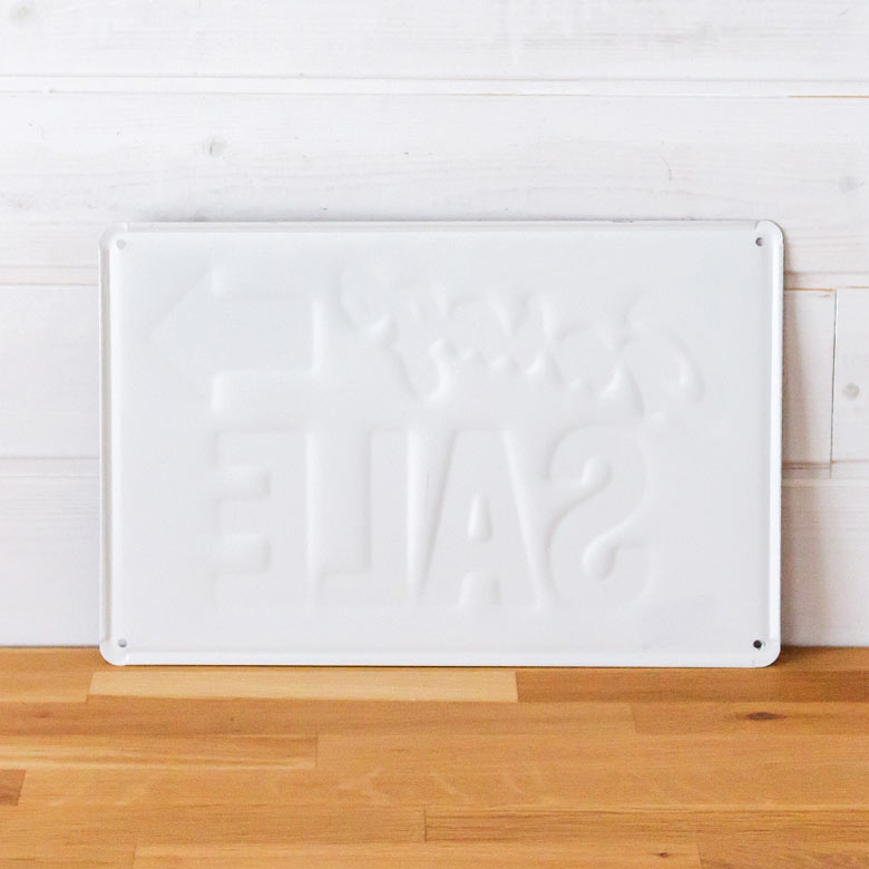 楽天市場】Garage SALE ヴィンテージ風 サインボード サインプレート