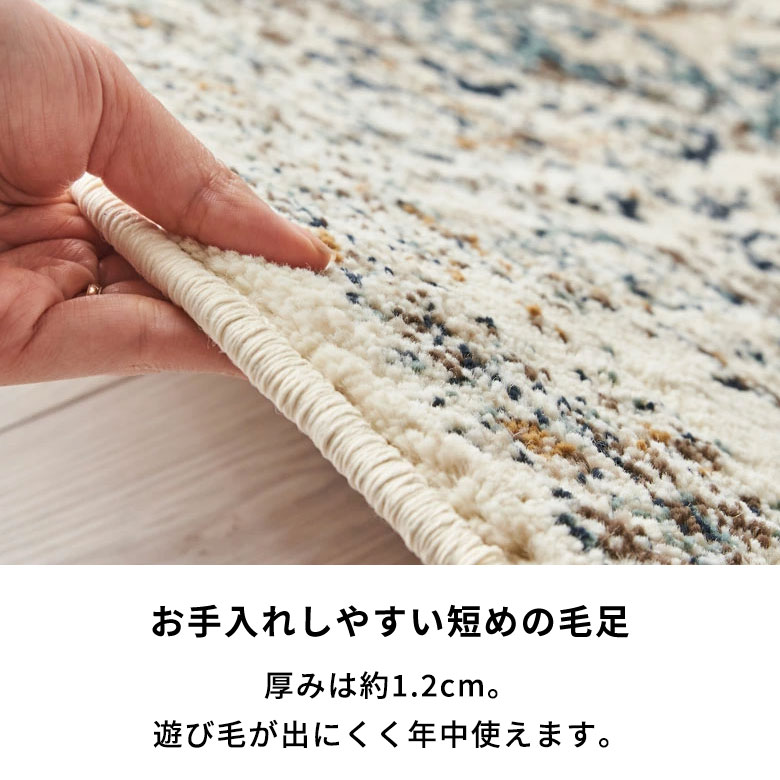 楽天市場】ラグ ラグマット ペルシャ風 円形 ラウンド 径150cm 絨毯