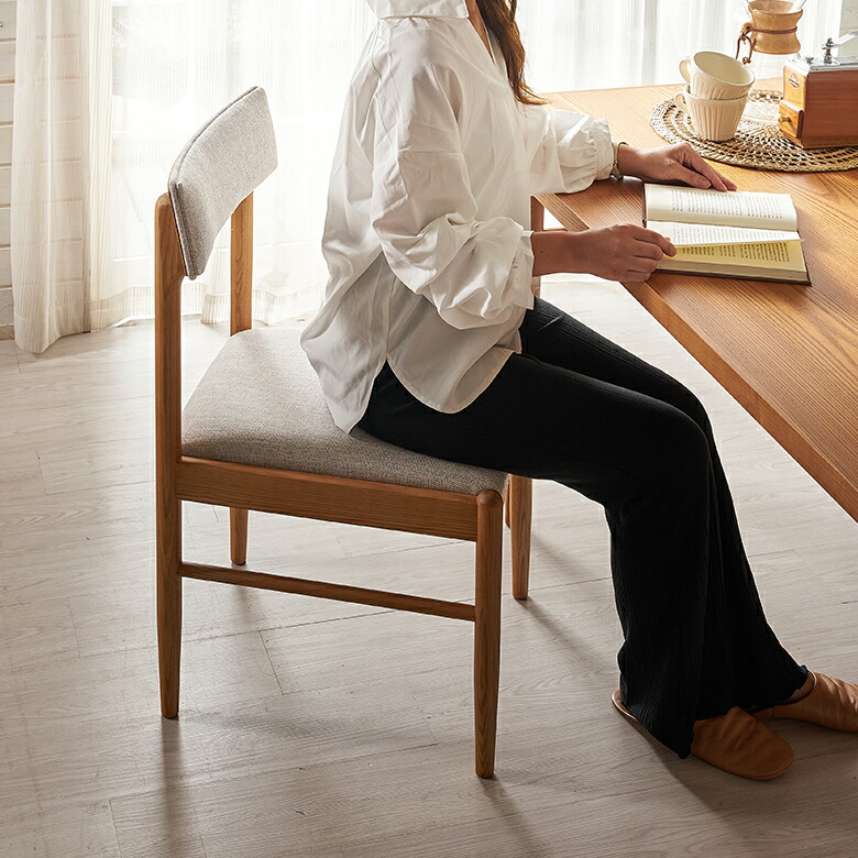 楽天市場】チェア ダイニングチェア 単品 リビングチェア 木製 天然木