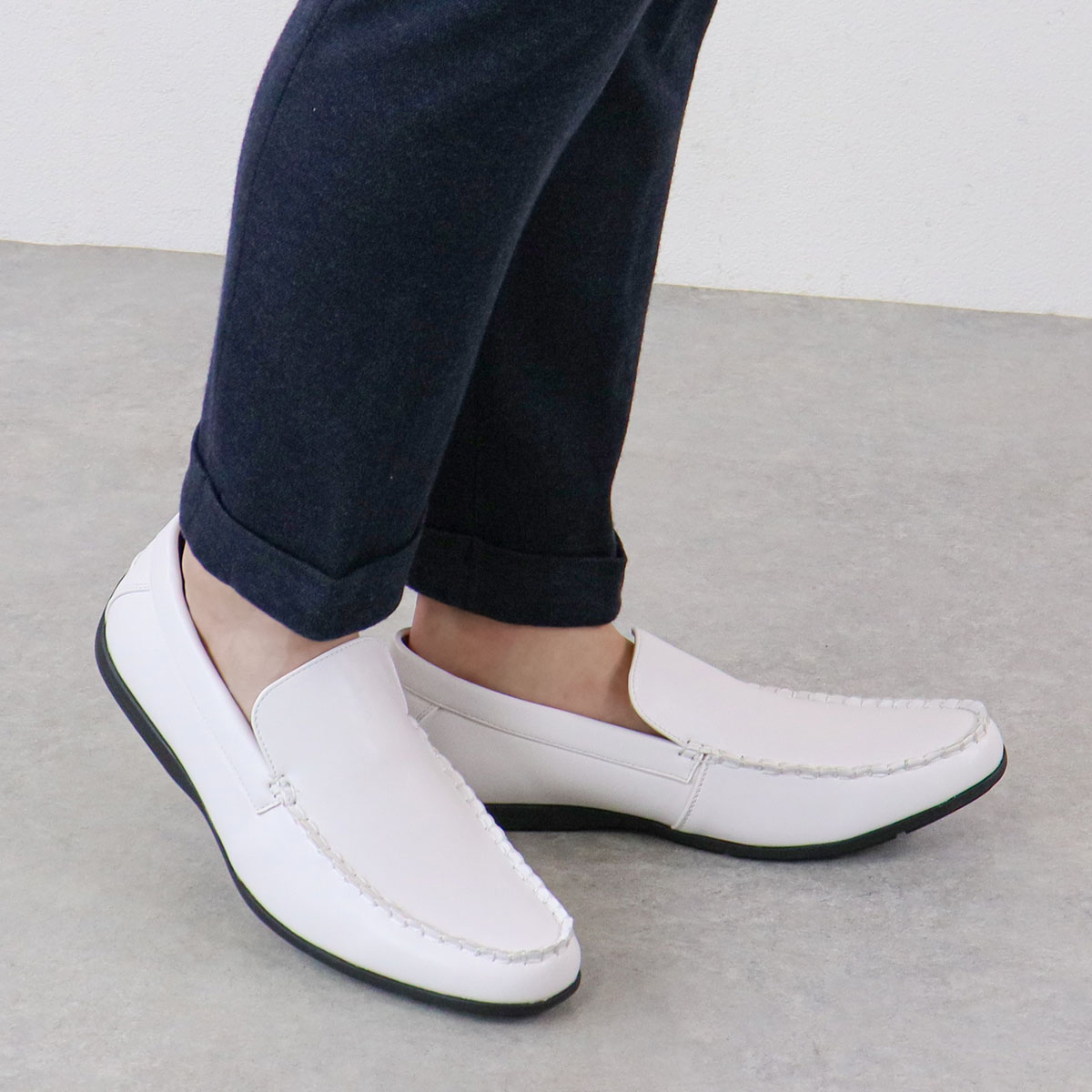 楽天市場】25%OFF 【SALE】 ドライビングシューズ スリッポン メンズ