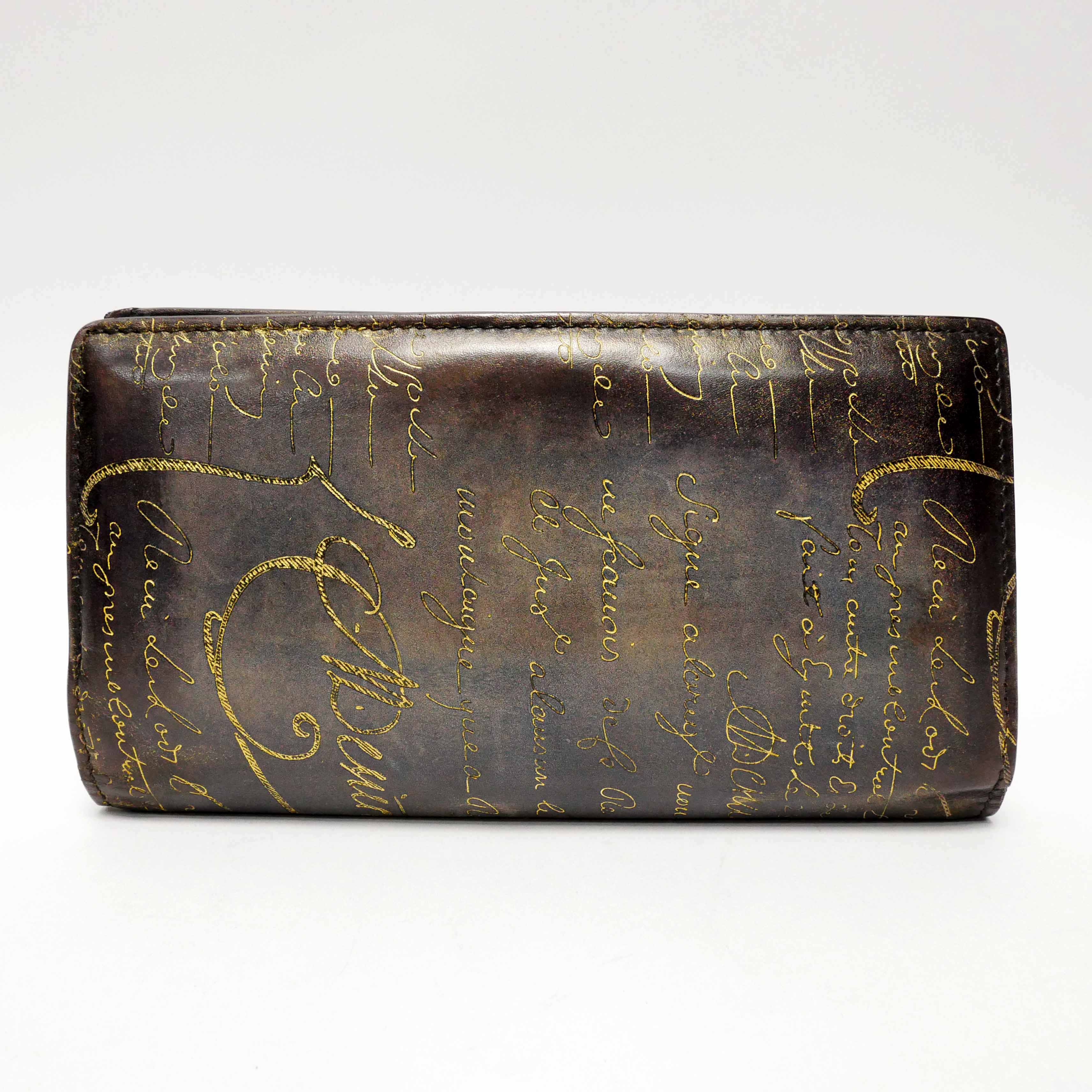 楽天市場】【中古】【良い】 Berluti ベルルッティ 長財布 二つ折り