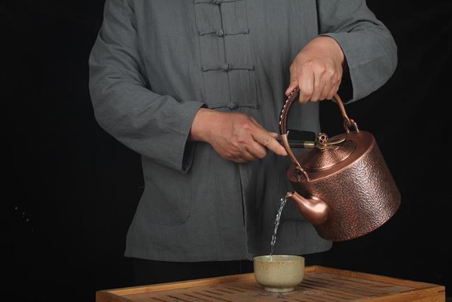 楽天市場】銅瓶 手作り /やかん /紫銅製 /大容量 /茶道具/ 銅びん