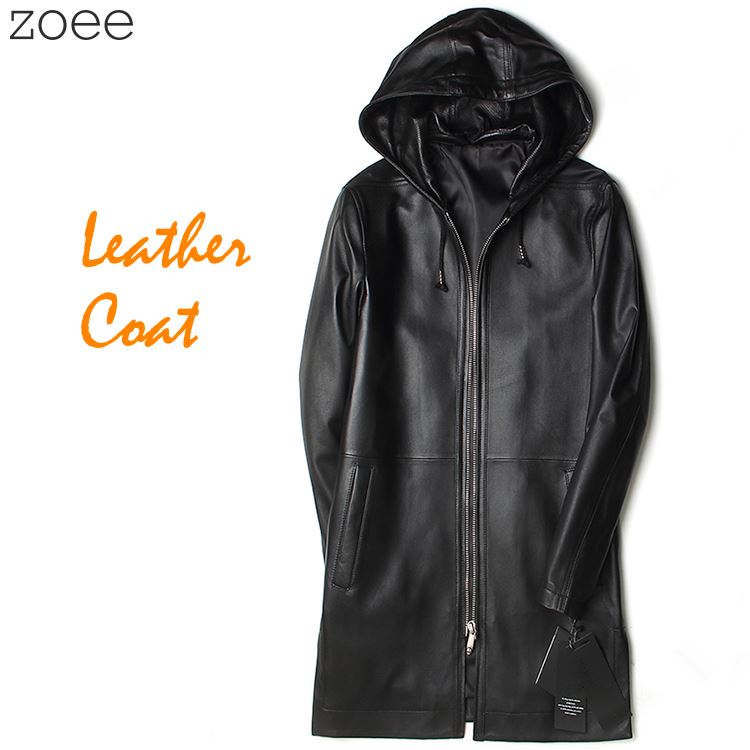 楽天市場】レザーコート メンズ アウター 秋冬 本革 ラムレザー コート