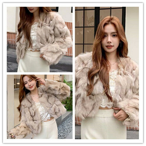 楽天市場】コート ジャケット フォックス リアルファー アウター