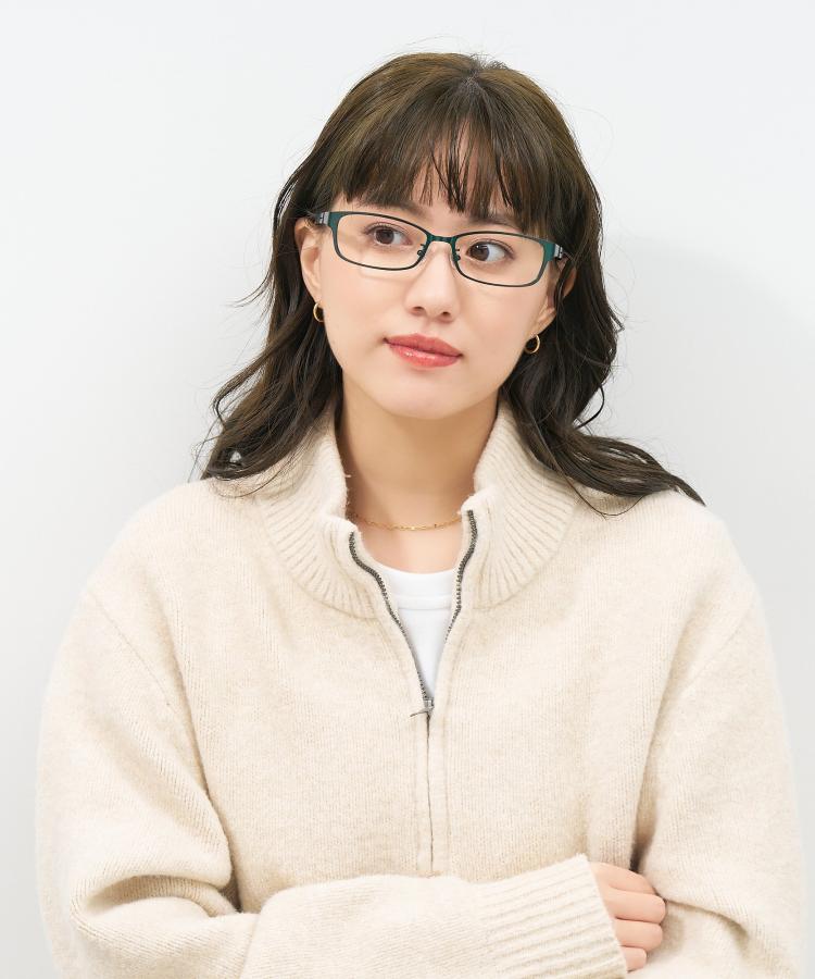 楽天市場】|スクエア型 メガネ(グリーン(マット)) 眼鏡 検眼調整 伊達