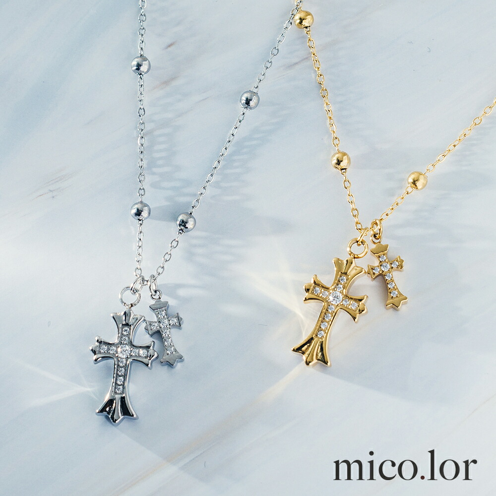 楽天市場】ネックレス レディース ステンレス ネックレス (186) 十字架