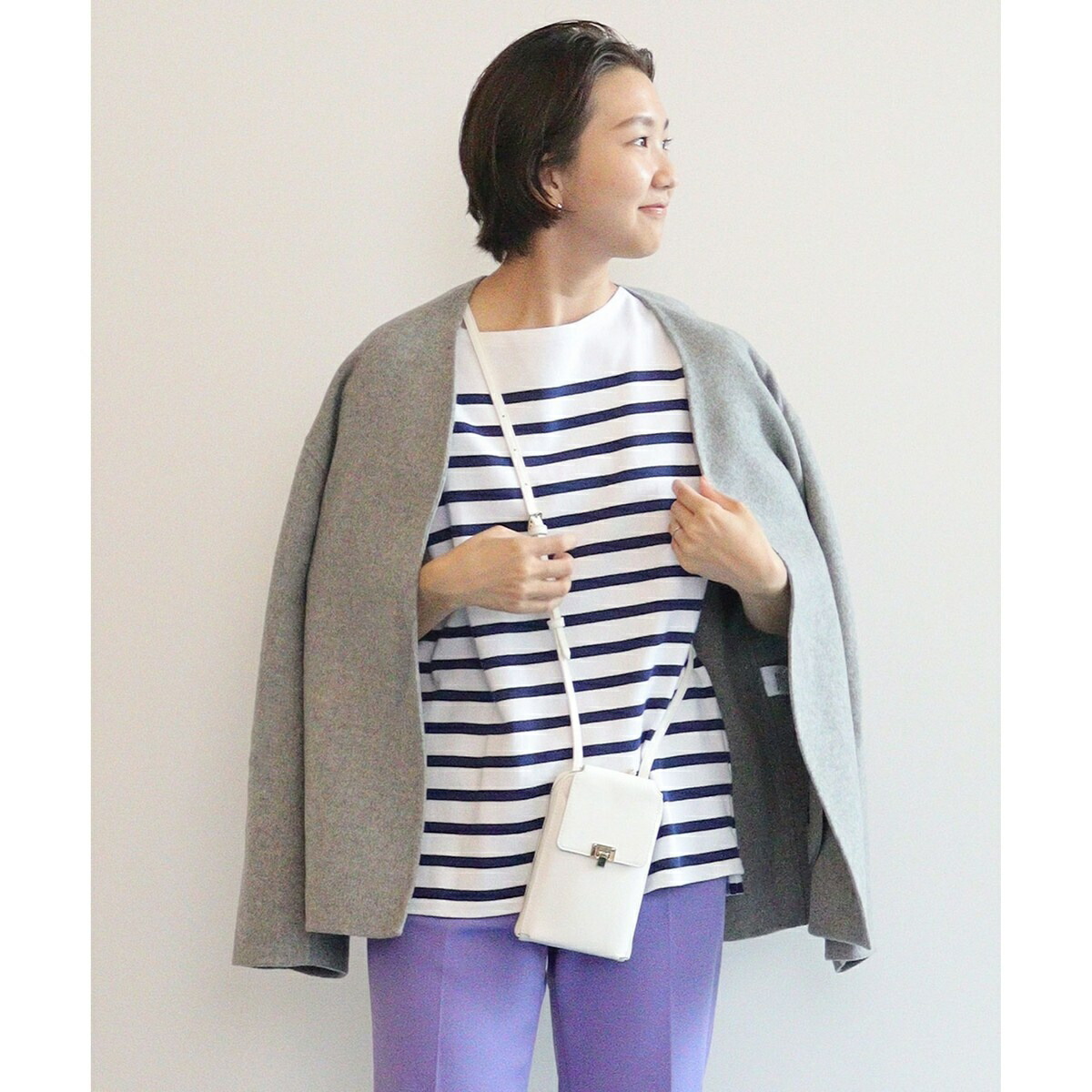 楽天市場】MANTECOリバー ショート コート／23区（23KU） : 丸井