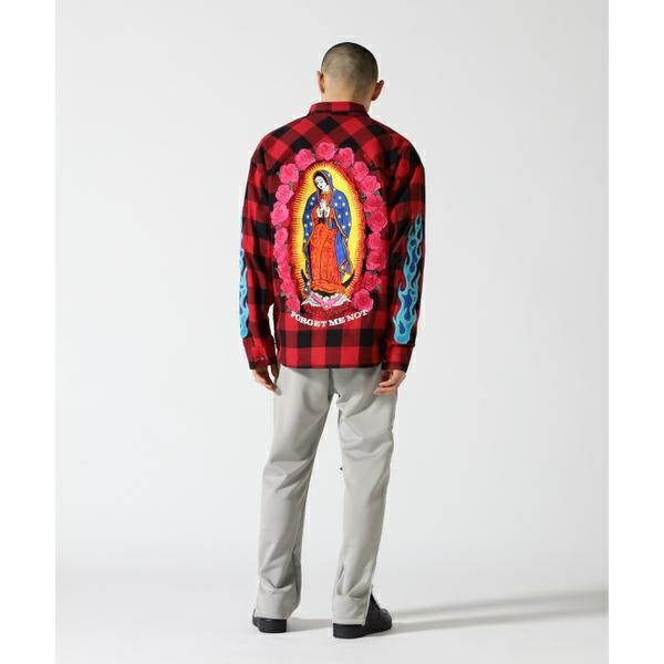 楽天市場】MAYO／メイヨー／Embroidery Maria Check Shirt／ロイヤル