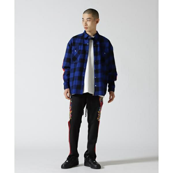 楽天市場】MAYO／メイヨー／Embroidery Maria Check Shirt／ロイヤル